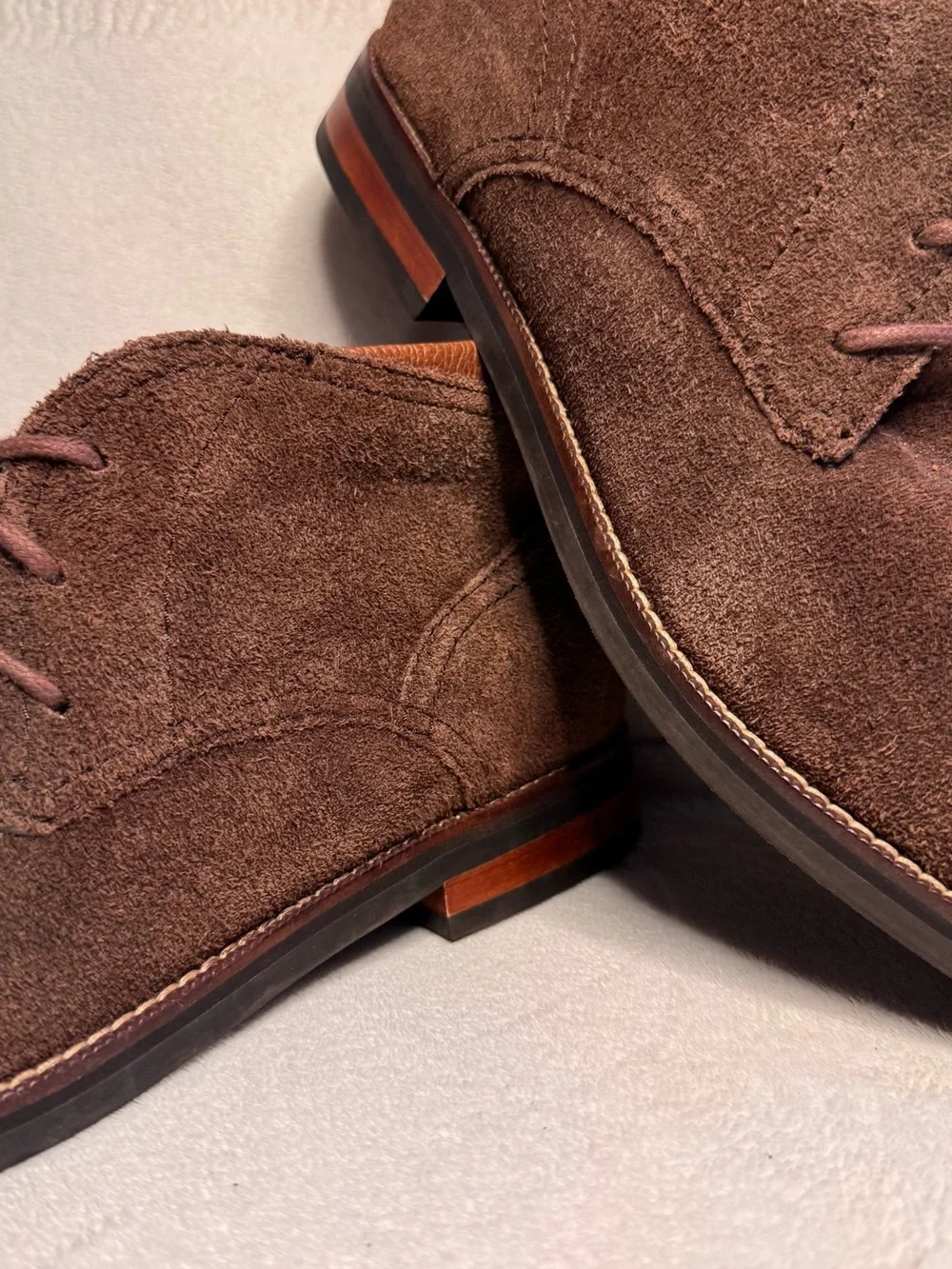 Cole Haan Men's Brown Suede Chukka Boots Size 11.5M (Style C26393)